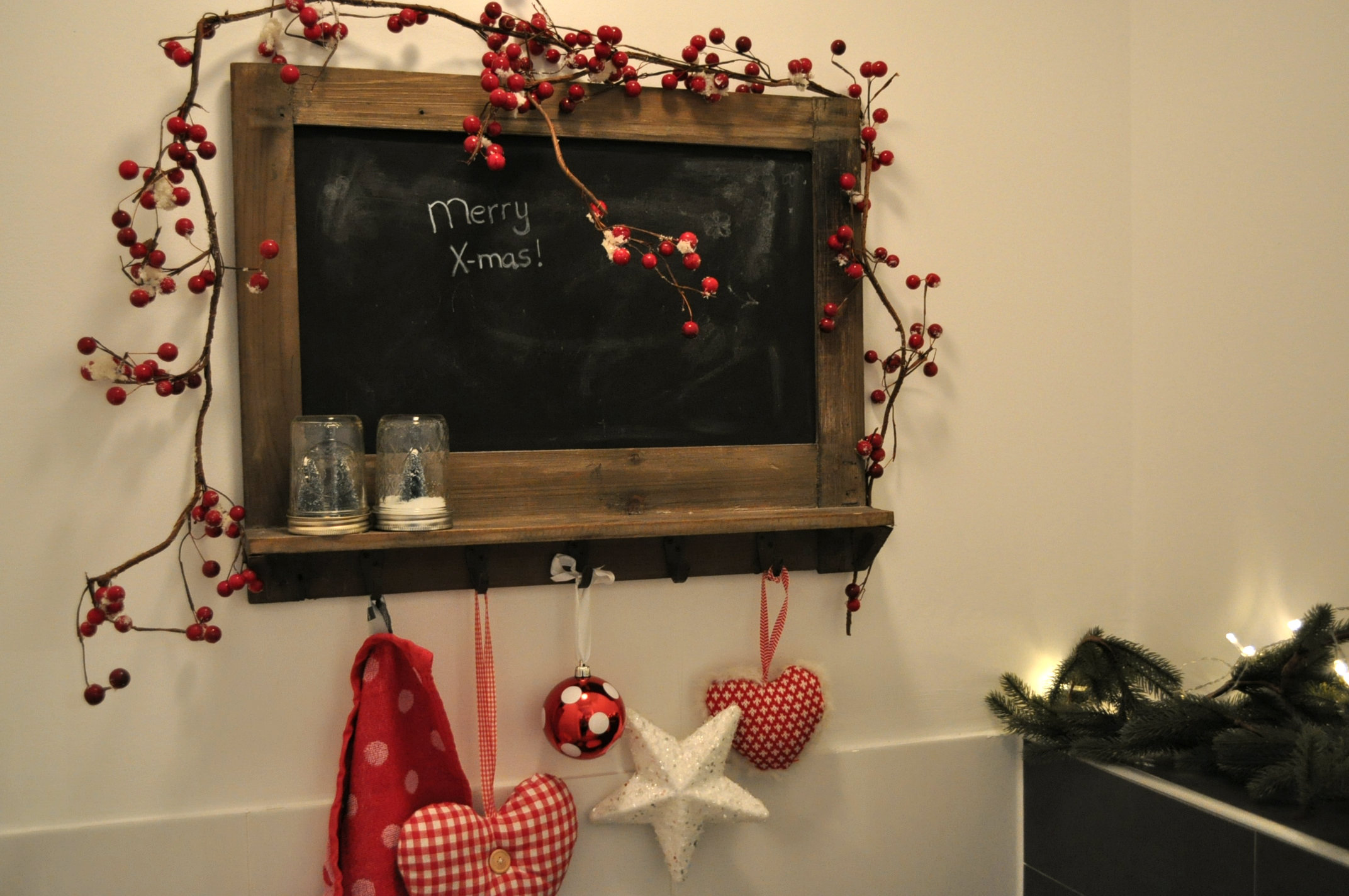 Kerstsfeer op je toilet & badkamer schutboomschutboom