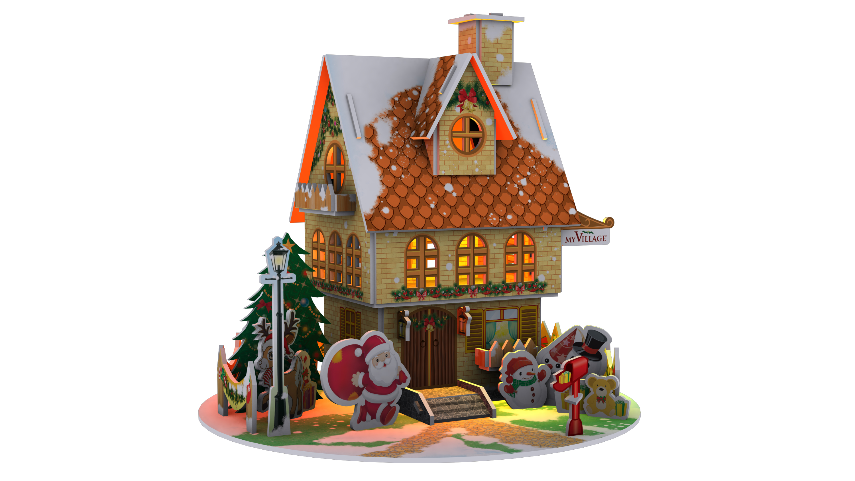Win! 4x prijzenpakket van my village voor je kerstdorp ...