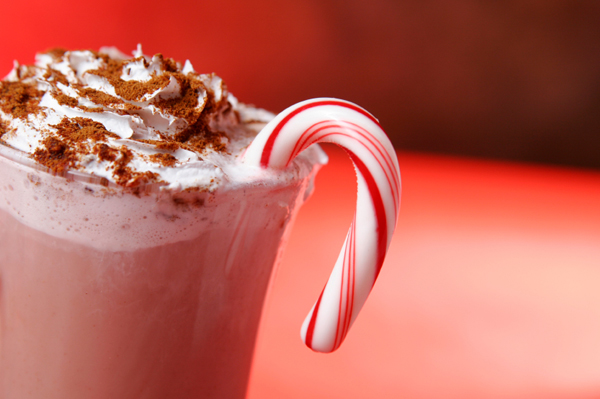 candy cane koffie