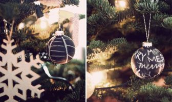 Kerstversiering maken: 8x creatief met krijtbord(verf)