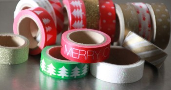 4x kerstversieringen maken met washitape