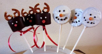 Kerstlolly’s maken: Rudolphjes & Sneeuwpoppen