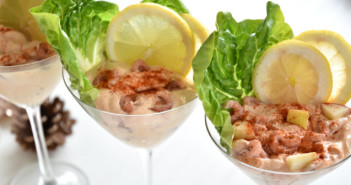 Traditionele krabcocktail met Hollandse garnaaltjes