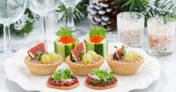 10 makkelijke hapjes voor de perfecte kerstborrel