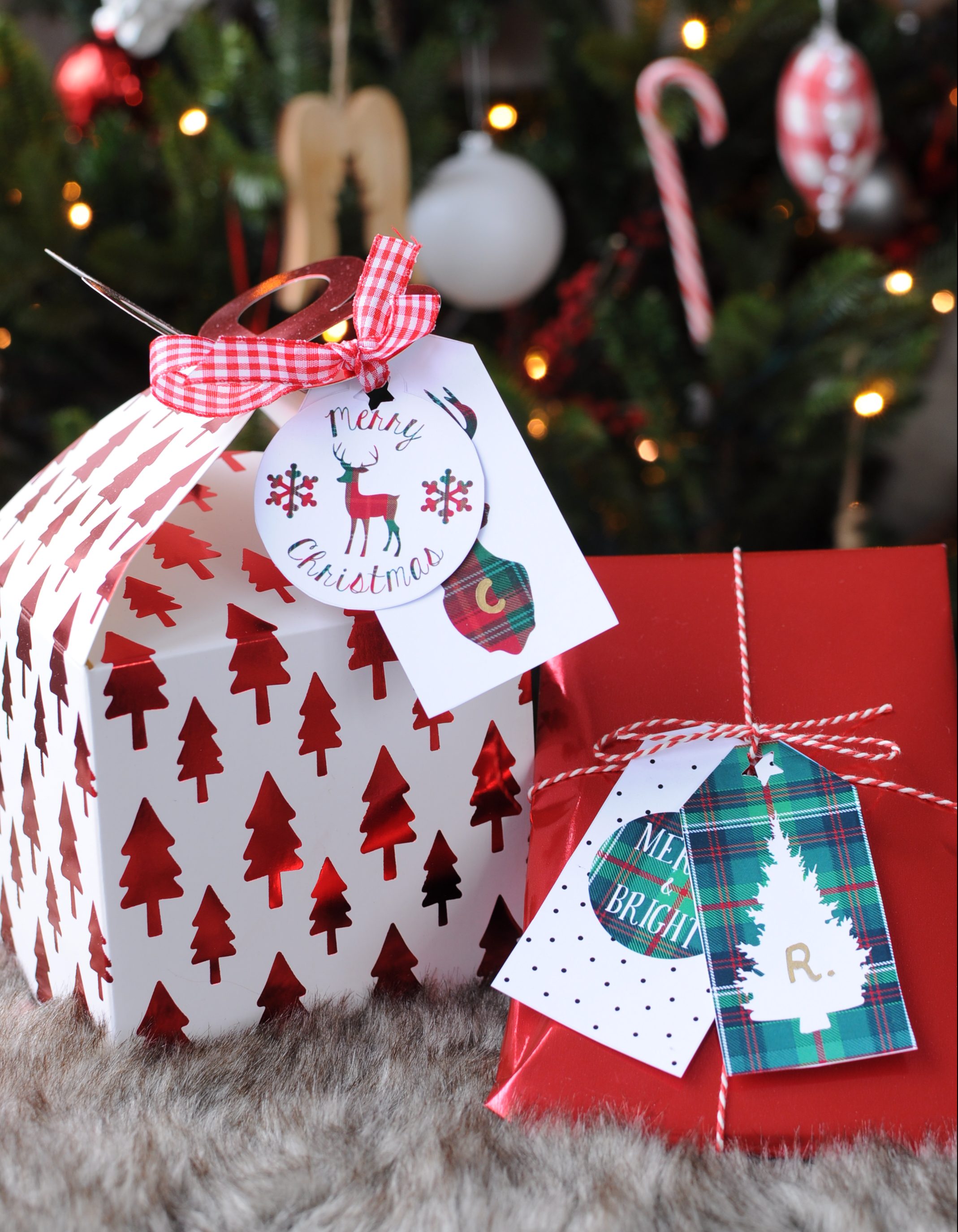 Verwonderend Kerst cadeaulabels: gratis downloaden & printen - Christmaholic.nl QR-77