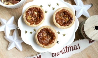 Vegan & glutenvrije taartjes met pecannoten