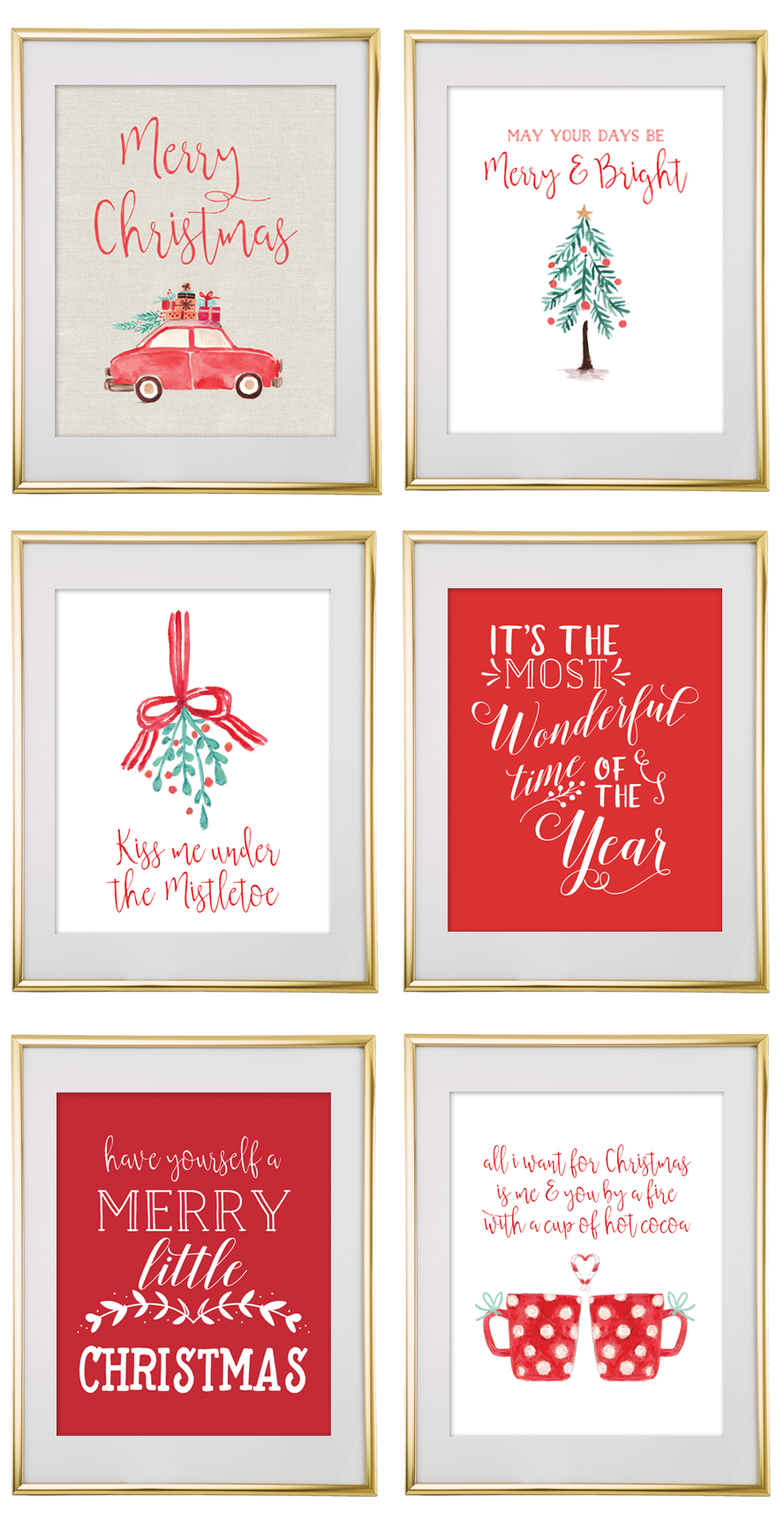 Free printables voor Kerst: dit zijn de leukste! - Christmaholic.nl