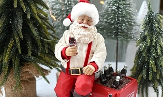 WIN! Een originele Coca-Cola kerstman + kerstballen