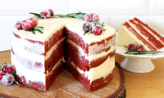 Red velvet kerstcake: de ultieme feesttaart