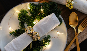 Jingle Bells! Servetringen van kerstbelletjes maken kerst servetringen maken met kerstbelletjes