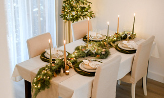 VLOG! Aftellen tot Kerst #9: de kersttafel dekken & pre xmas diner