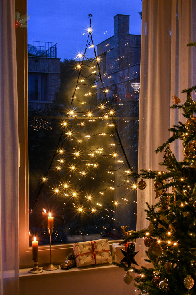 Fairybell LED-kerstboom raamkerstboom